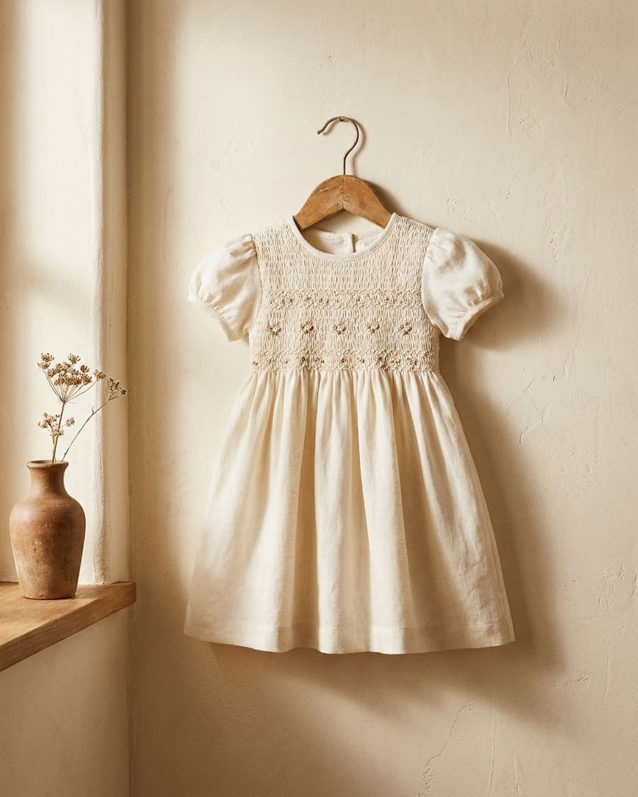 Vestido de lino para ocasiones