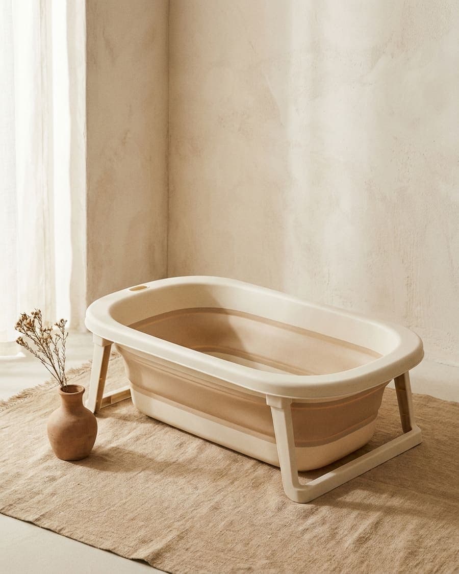 Tina de baño plegable